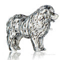 Lovely alloy dog arts and craft